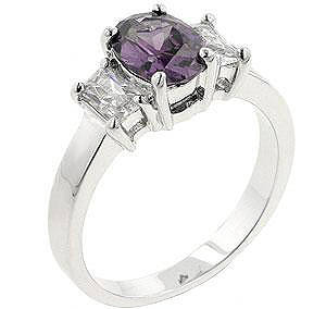 Lilac Engagement Ring  *USA IMPORT*